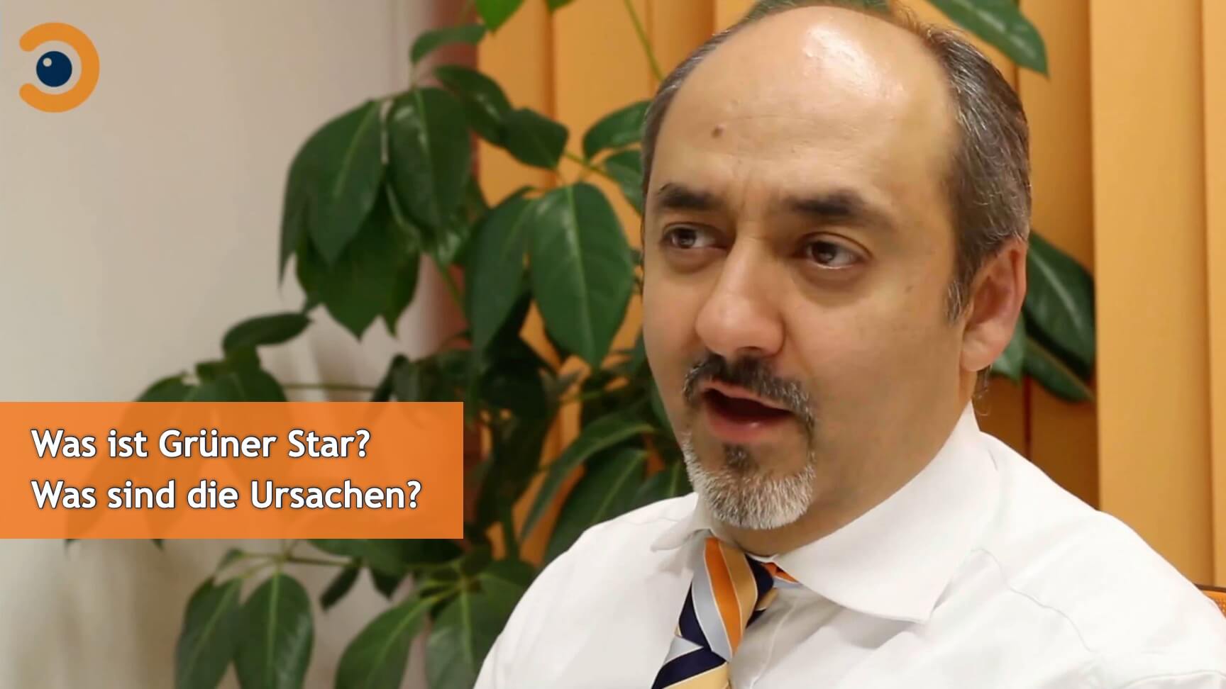 Was ist grüner Star? Dr. med. Parasta erklärt den grünen Star.